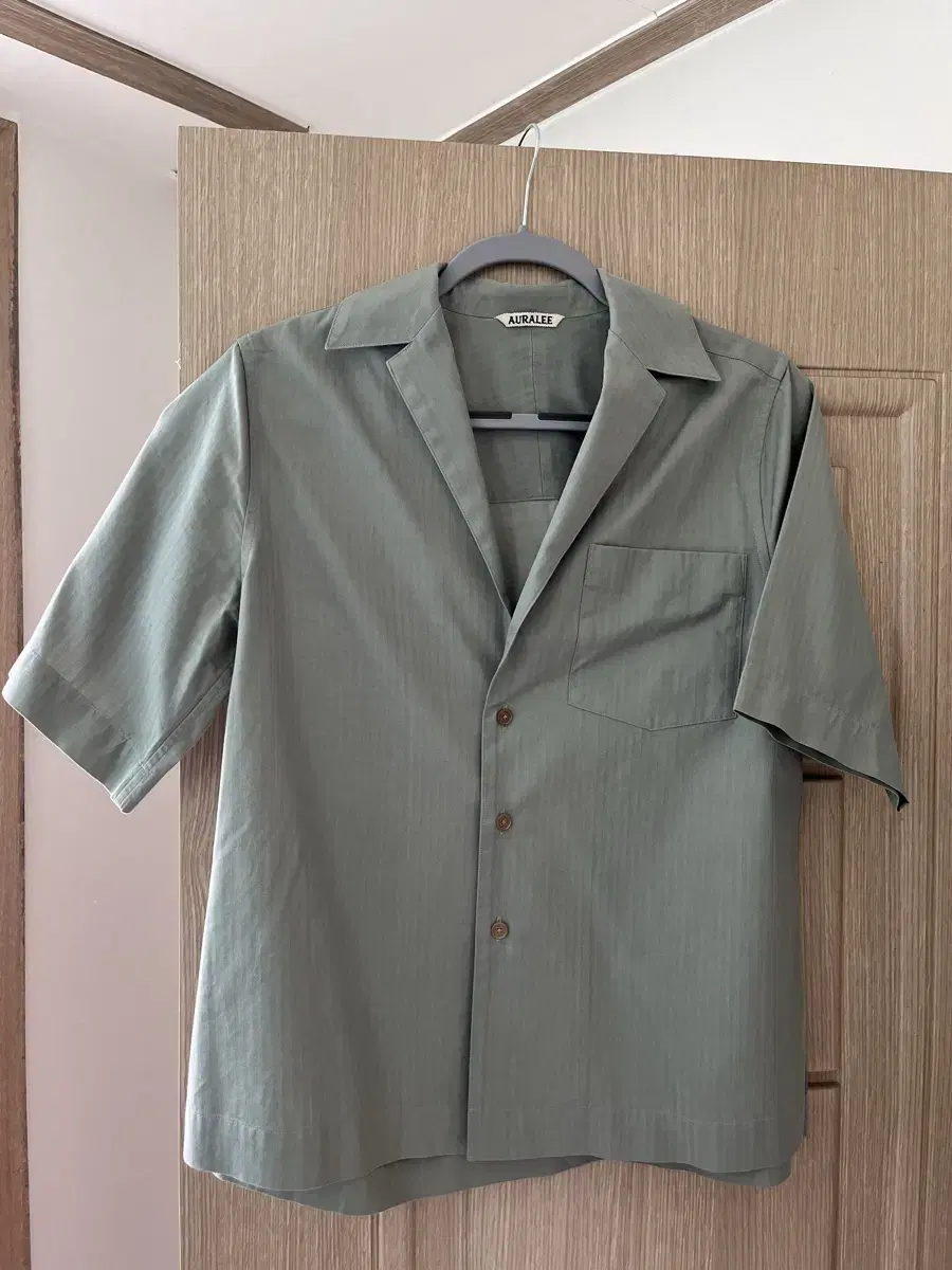 トップス AURALEE WASHED FINX HERRINGBONE SHIRTS Auralee - Washed Finx herringbone shirt Auralee